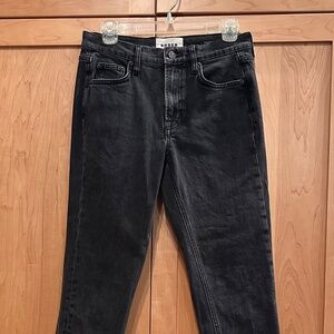 Boden Girlfriend Jeans EUC in Washed Black Size 28P